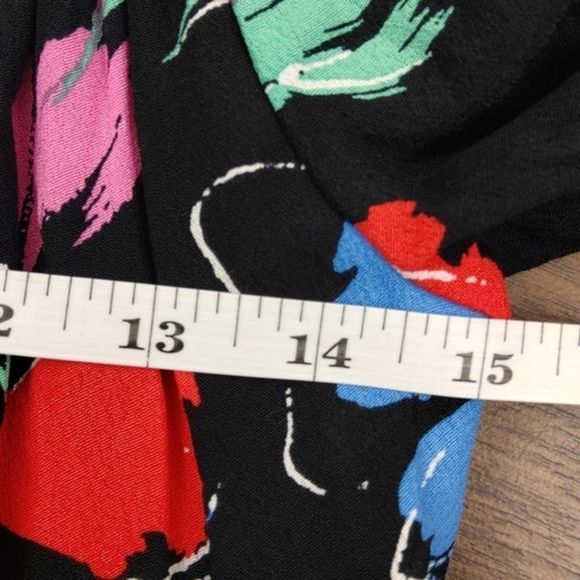 Rixo x Target Black Floral Tie Waist Maxi Dress NWT 2 - Picture 7 of 11